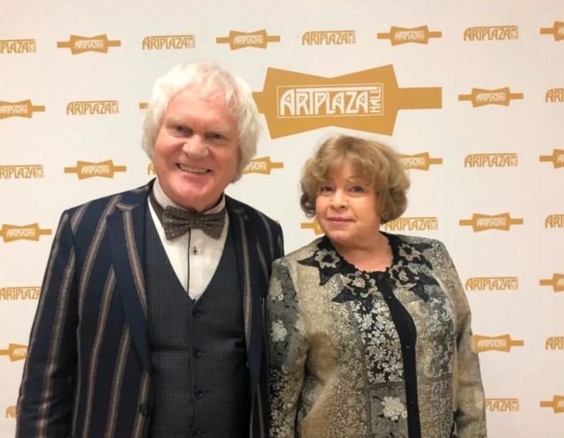 Юрий Куклачев с женой