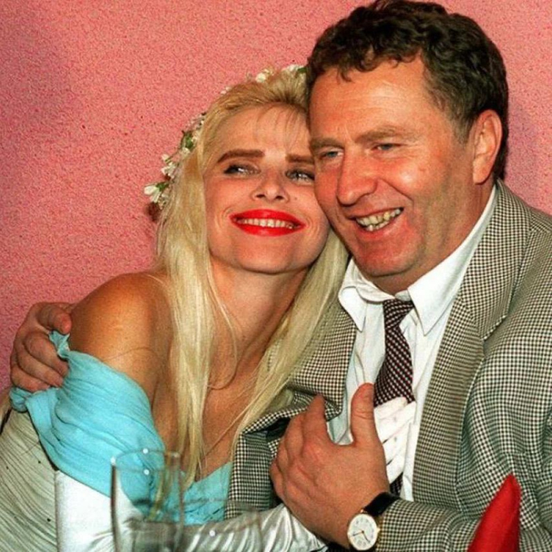 Чиччолина и Владимир Жириновский