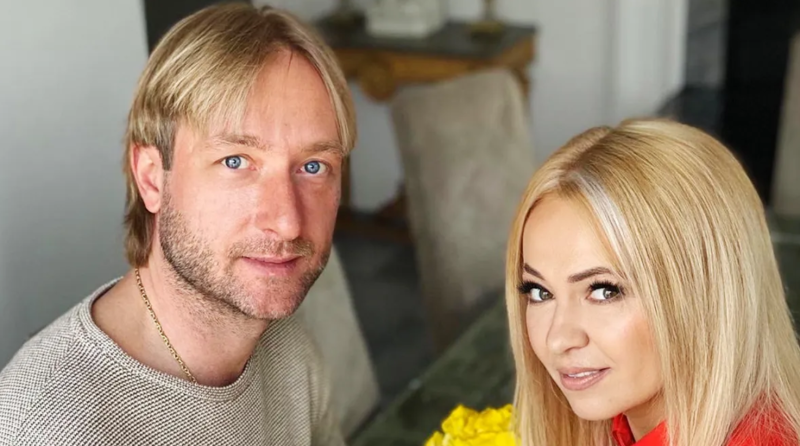 Яна Рудковская и Евгений Плющенко