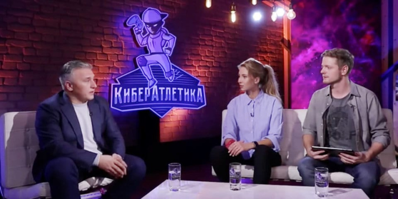 Юлия Коваль на «Матч ТВ» в программе «Кибератлетика»