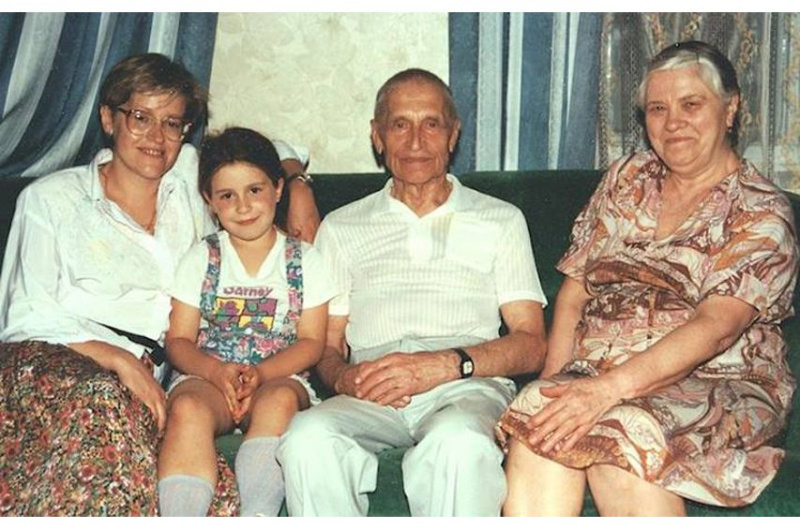 Николай Амосов и его семья