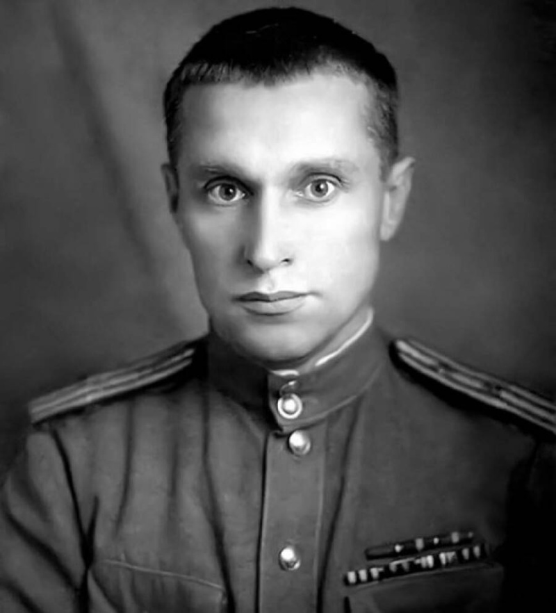 Николай Амосов в молодости