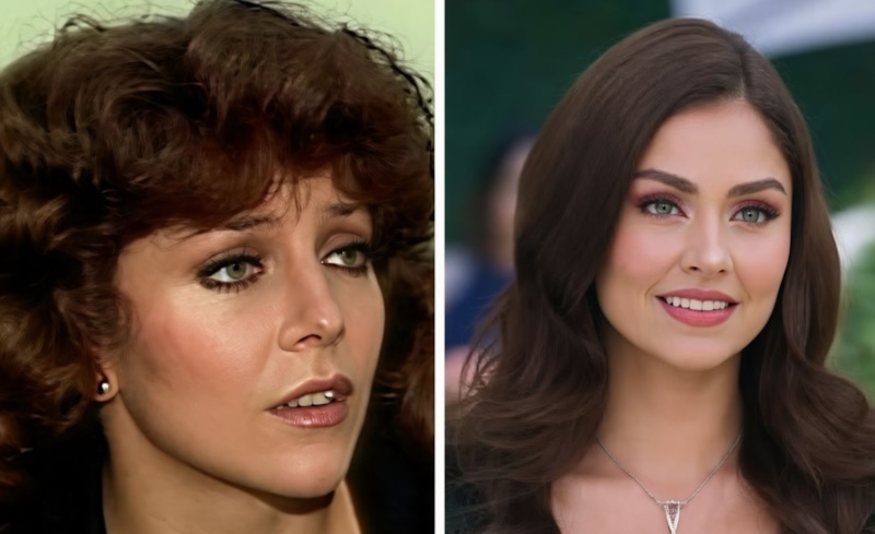 Вероника Кастро и Клаудиа Мартин в сериале «Богатые тоже плачут»