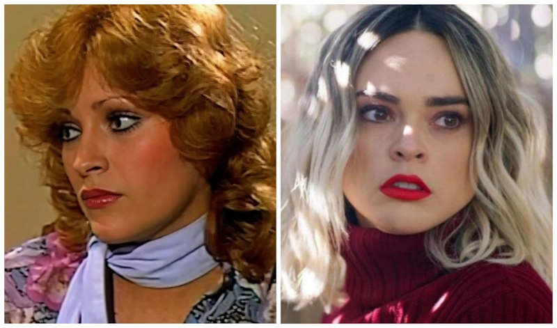 Росио Бакельс и Фабиола Гуахардо в сериале "Богатые тоже плачут"
