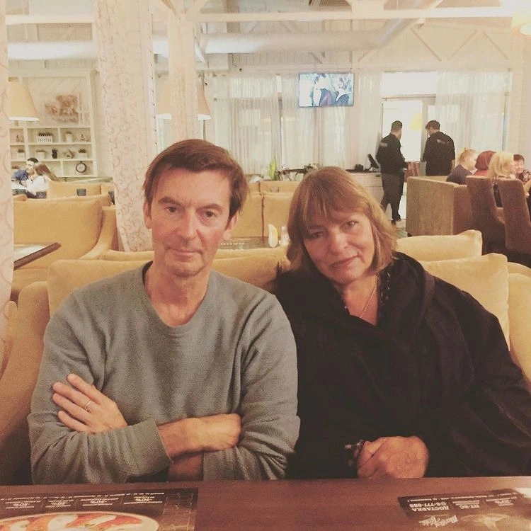 Сергей Шолохов с женой