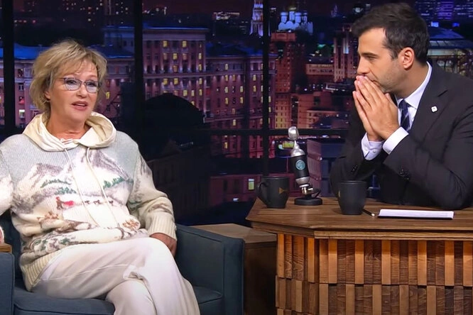 Ирина Розанова в шоу «Вечерний Ургант»