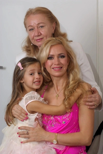 Оксана Грищук с мамой