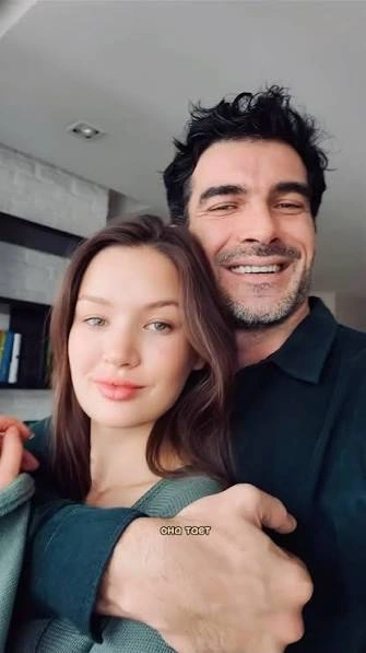 Алим Хоконов с бывшей женой Лиссой Драгомир
