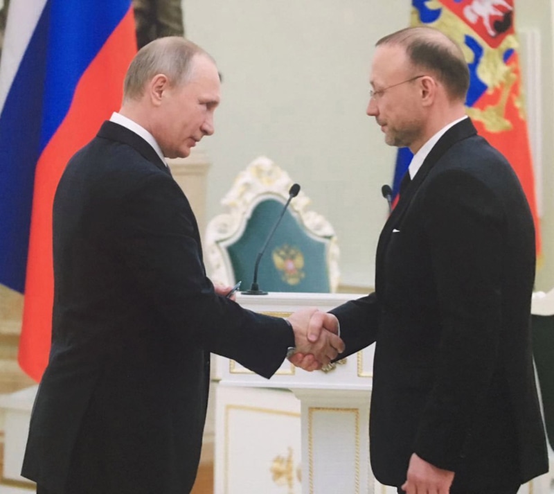 Игорь Алтушкин и Владимир Путин
