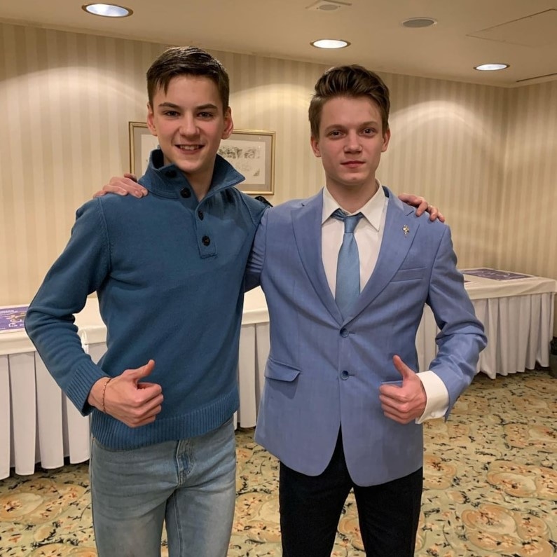 Артем Ковалев и Евгений Семененко