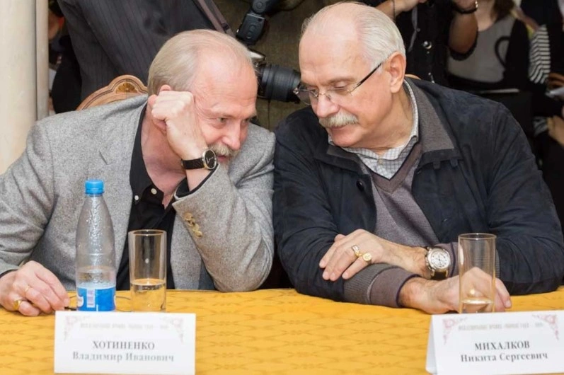 Владимир Хотиненко и Никита Михалков Владимир Хотиненко и Никита Михалков