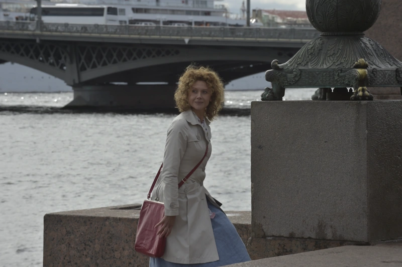 Кадр из сериала  «Петербургский роман»