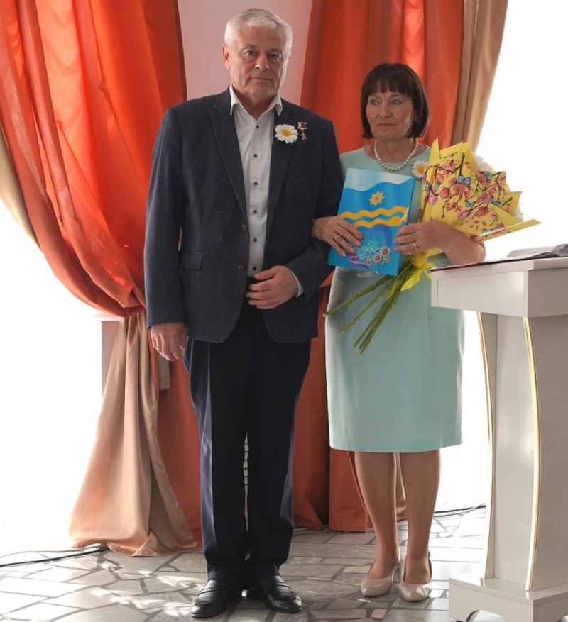 Валерий Ростовщиков с женой