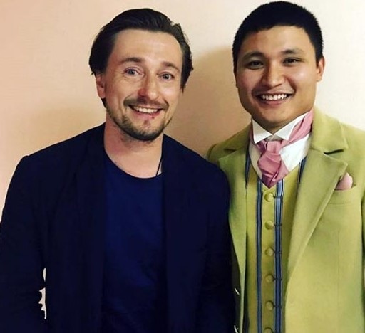 Азамат Нигманов и Сергей Безруков