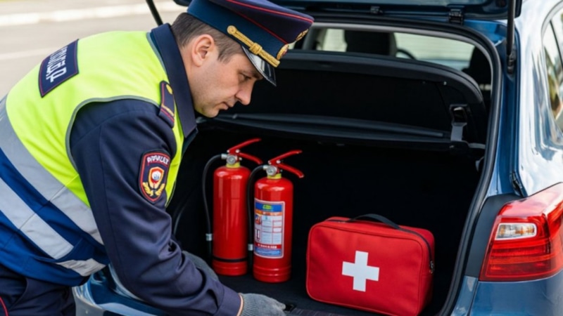 Водитель обязан показать документы, а досмотр багажника требует оснований