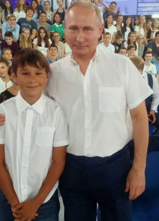 Виталий Толочкин и Владимир Путин