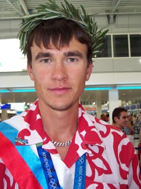 Сергей Федоровцев на Олимпиаде в Афинах