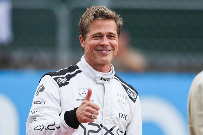Брэд Питт в фильме F1