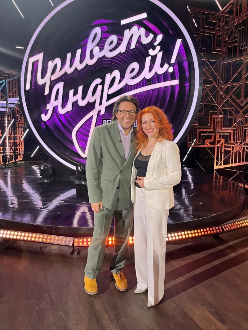 Елена Тальковская в шоу «Привет, Андрей!»