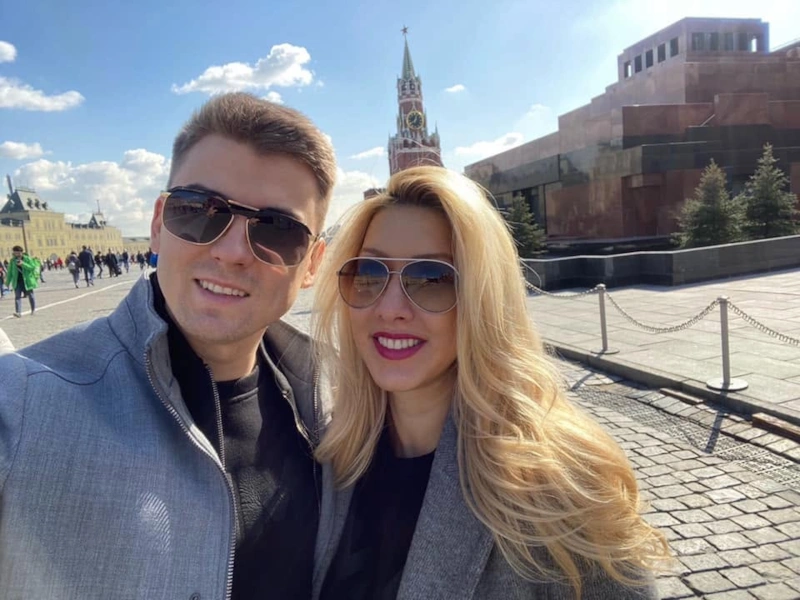 Вит Грувер с женой