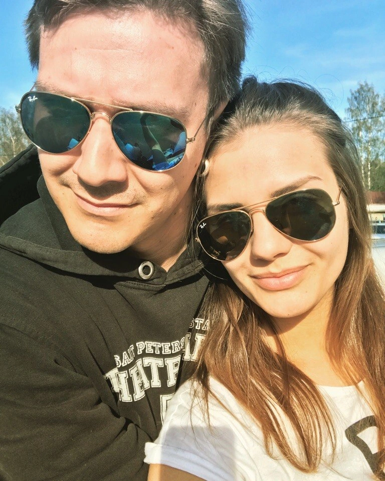 Кристина Убелс с мужем Кристина Убелс с мужем