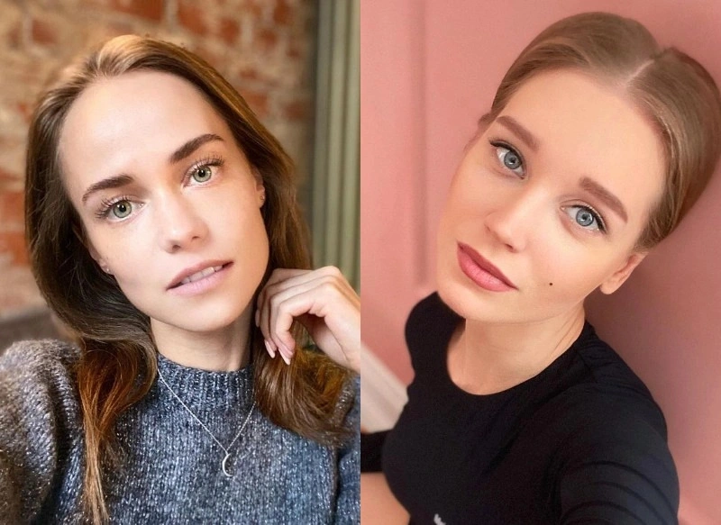Катерина Ковальчук и Кристина Асмус