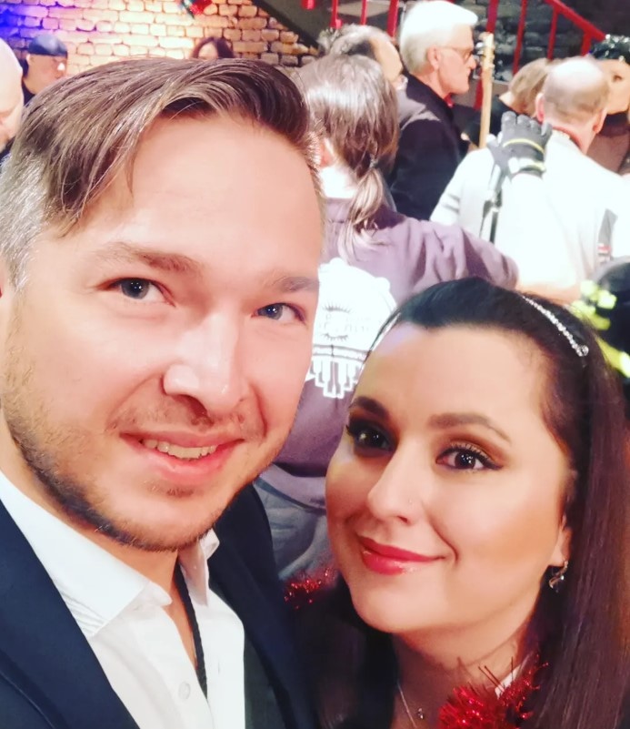 Алена Гумникова и ее муж Максим Пейчев