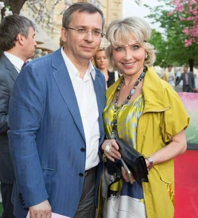 Маргарита Королёва с мужем