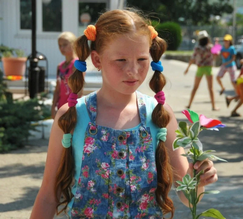 Екатерина Воронина в детстве