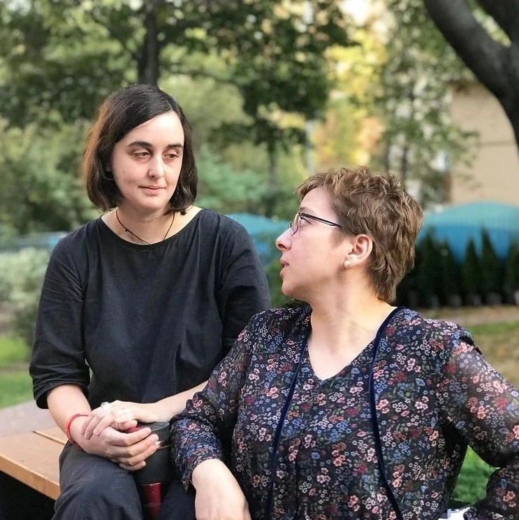 Лида Мониава и Нюта Федермессер