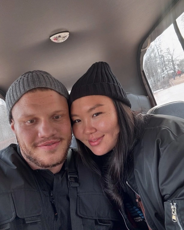 Григорий Пономарев с женой
