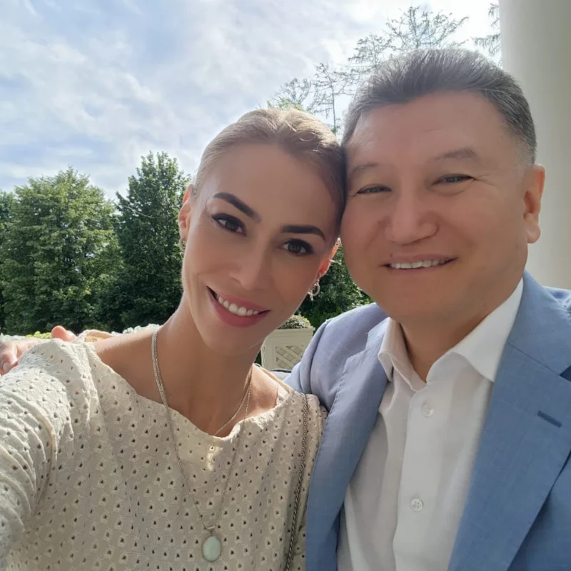 Кирсан Илюмжинов с женой