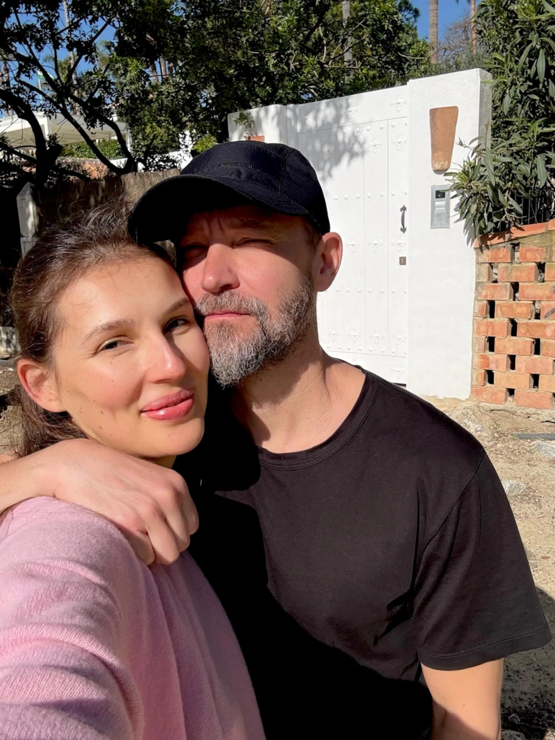 Ольга Пилевская и муж Владимир Кристовский Ольга Пилевская и муж Владимир Кристовский
