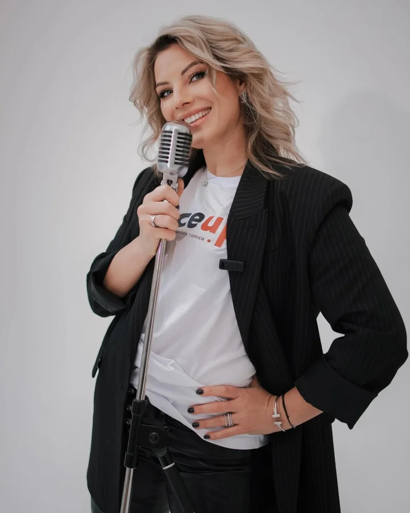 Преподаватель вокала и основательница школы VoiceUp! Татьяна Шурупова