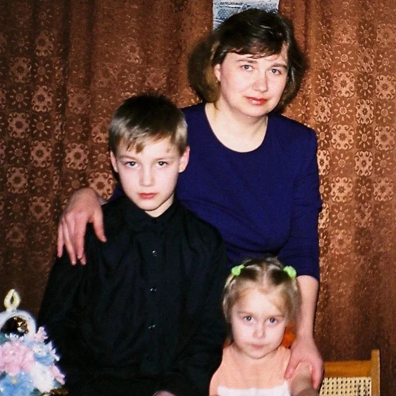 Алексей Воробьев в детстве