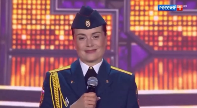Надежда Чапская в шоу «Ну-ка, все вместе!»