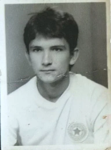 Златко Далич в юности