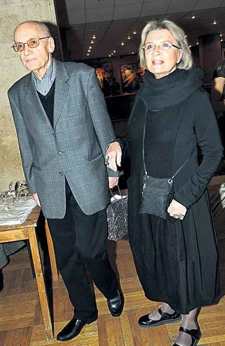 Алла Демидова с мужем Владимиром Валуцким Алла Демидова с мужем Владимиром Валуцким