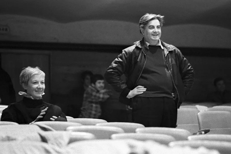 Алла Демидова и Юрий Любимов Алла Демидова и Юрий Любимов