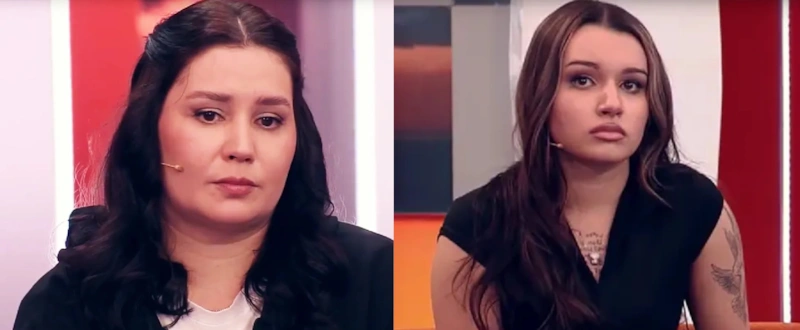 Родившая в 11 лет Валя Исаева избила дочь на телешоу
