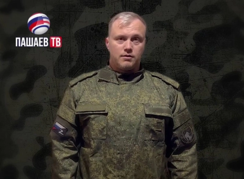 Алексей Блиновский в зоне СВО