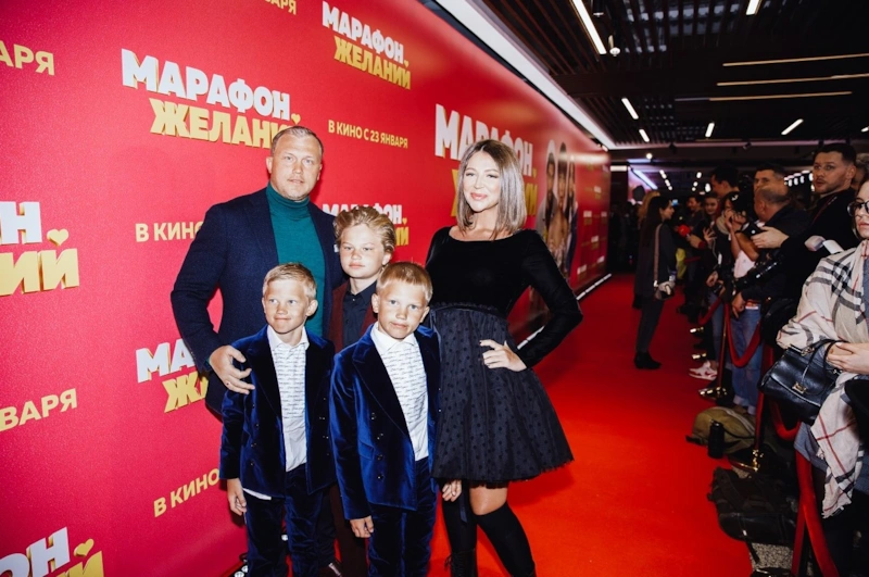 Алексей Блиновский на премьере фильма «Марафон желаний»