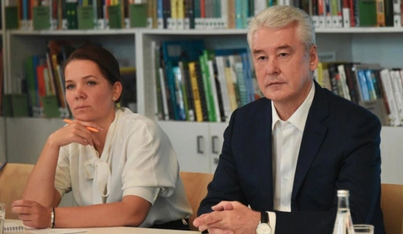 Сергей Собянин и Анастасия Ракова