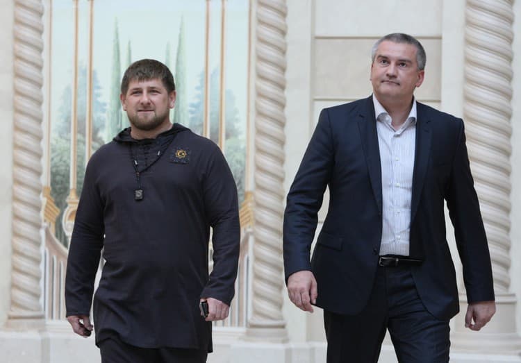 Сергей Аксенов и Глава Чечни Рамзан Кадыров