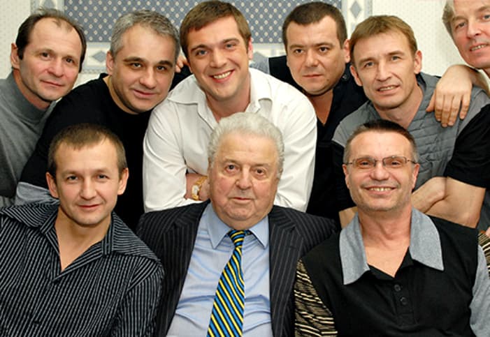 Михаил Танич с группой «Лесоповал»