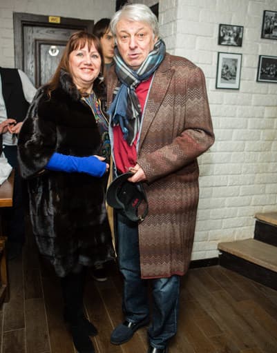 Вячеслав Добрынин с нынешней женой