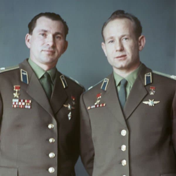 Павел Беляев и Алексей Леонов