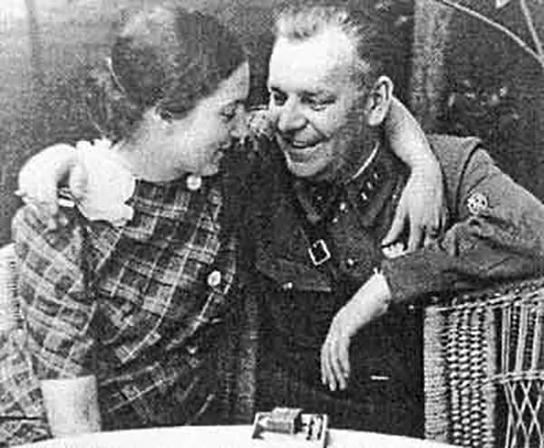Николай Власик с женой