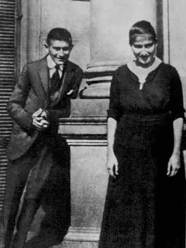 Франц Кафка с мамой