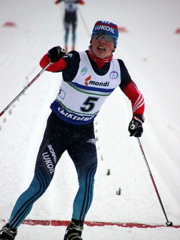 Лыжник Денис Спицов